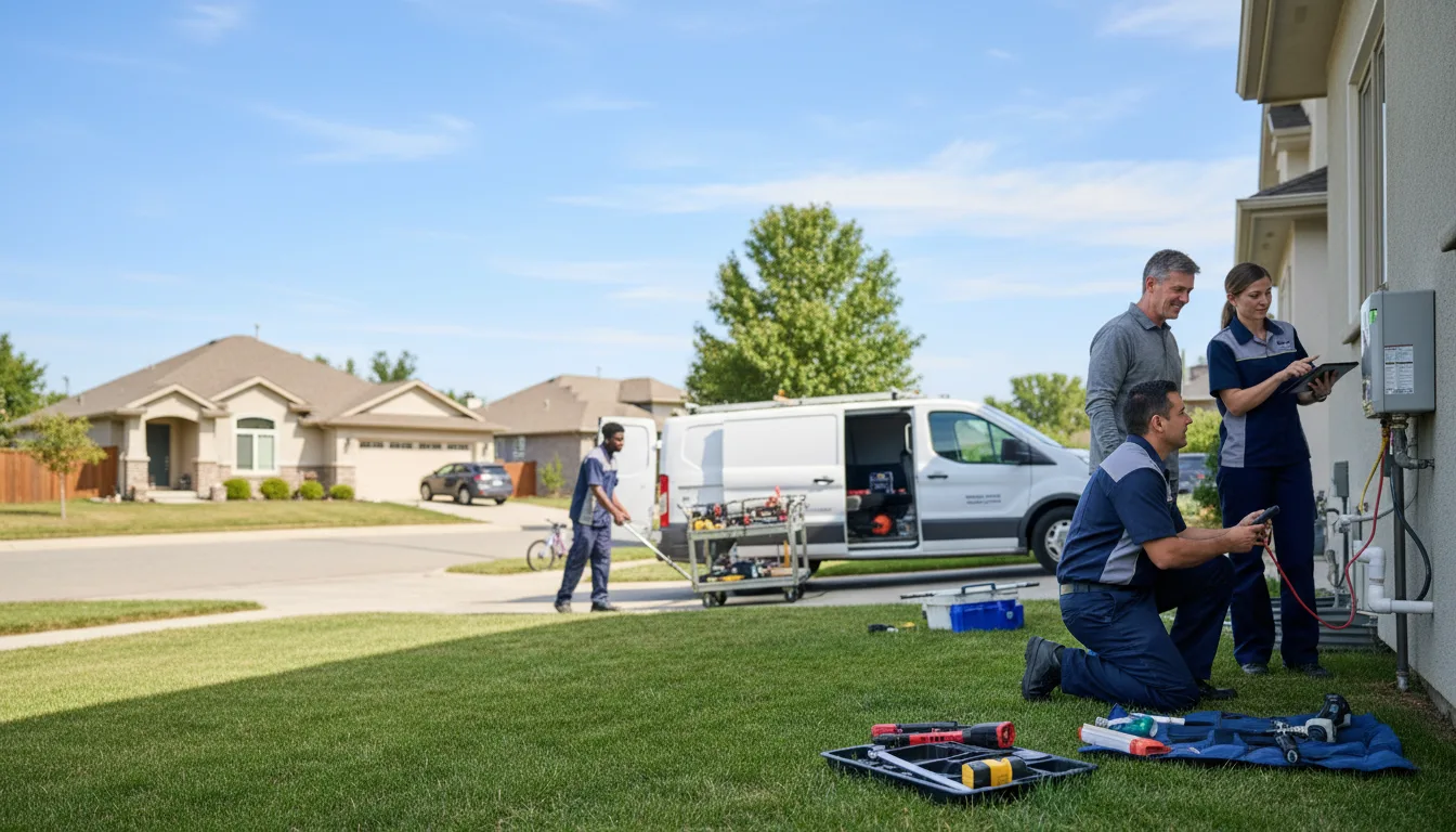 Tankless water heater service in Edmonson, TX